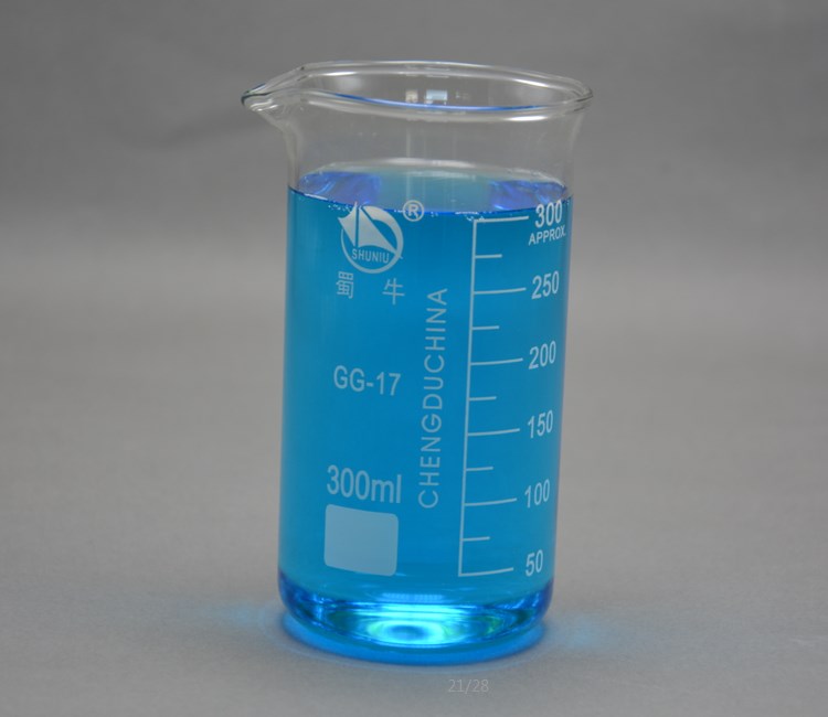 SHUNIU Laboratory equipment: 300ml 3.3 material high borosilicate open glass beaker