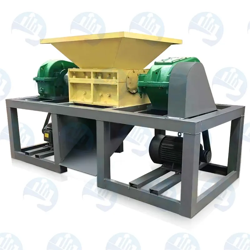 Multifunctional Wood/plastic/rubber/metal Shredder Single/double Shaft Block/film/barrel Shredding Machine