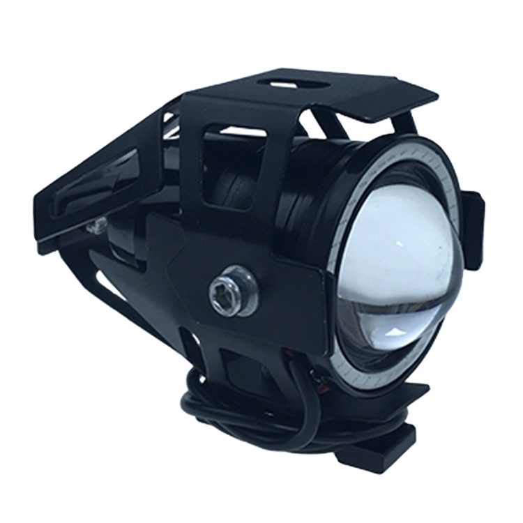 Светодиодная передняя фара для мотоцикла 10 Вт U7 светодиодные фары 12V/80V U2/U3/U5/U7/U10 Лазерные Строб led проектор мотоцикла дальнего света