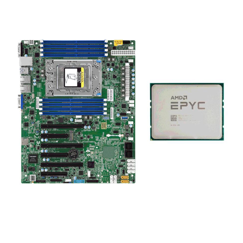 Supermicro H11SSL-i материнская плата AMD EPYC 7551P процессор 32 ядер 2GH до 3,0 ГГц