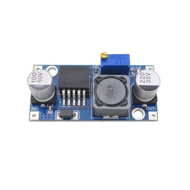 24V поворот 12V 5V 3В LM2596S DC-DC Регулируемый понижающий стабилизированный источник питания модуль LM2596 LM2596S