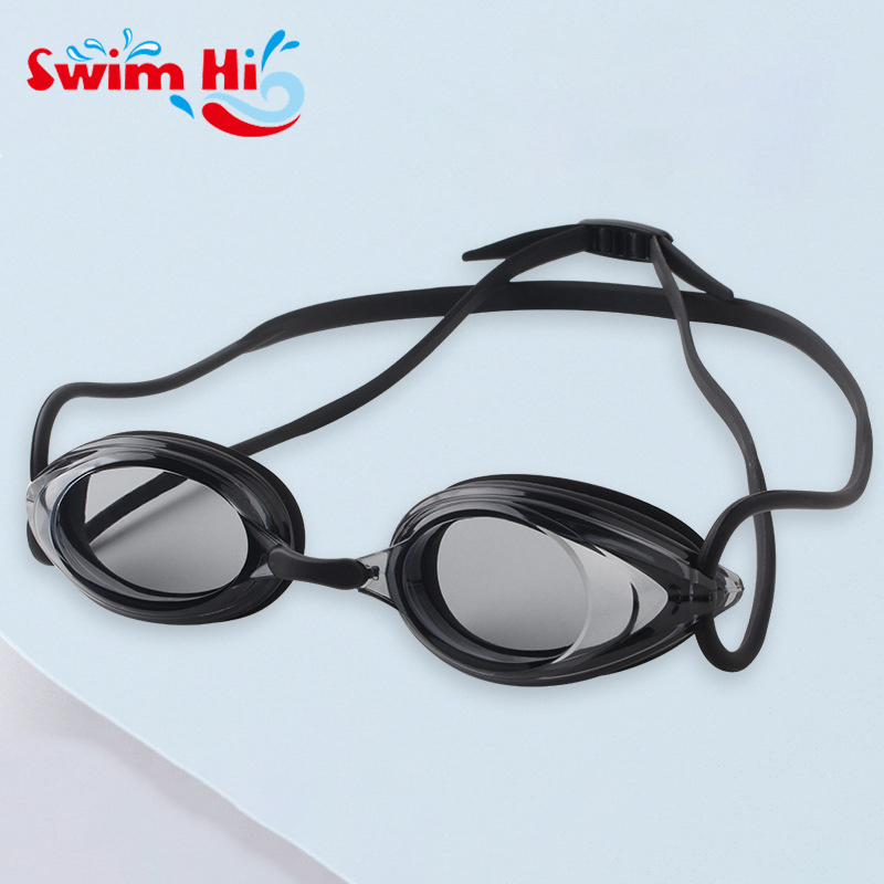 Professional Adult Swimming Goggles Uv Protection No Leaking Waterproof Racing Swim Goggle Glass Custom Logo Underwater Glass