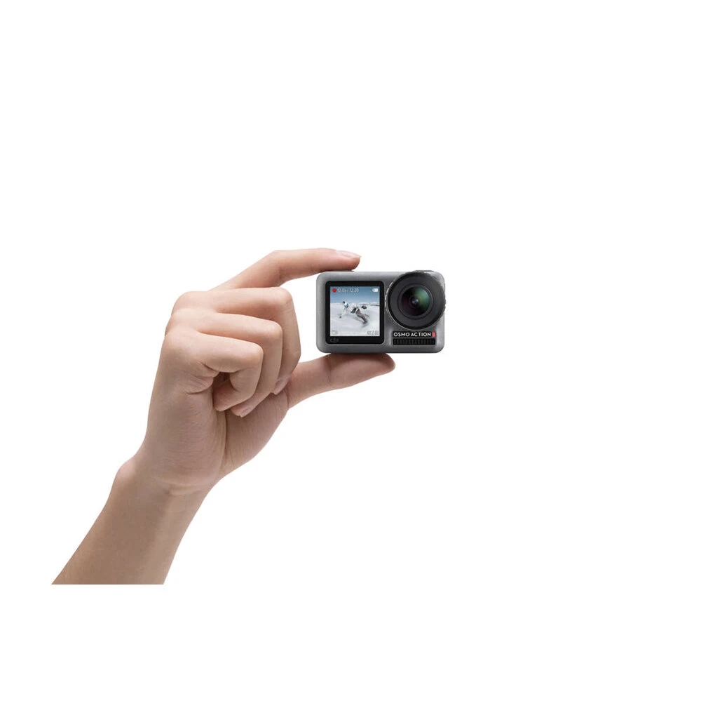 В наличии, Экшн-камера DJI Osmo с двойным экраном, 4K, 60 кадров в секунду, HD запись, водонепроницаемая Экшн-камера FPV с 8x замедленным движением RockySeady