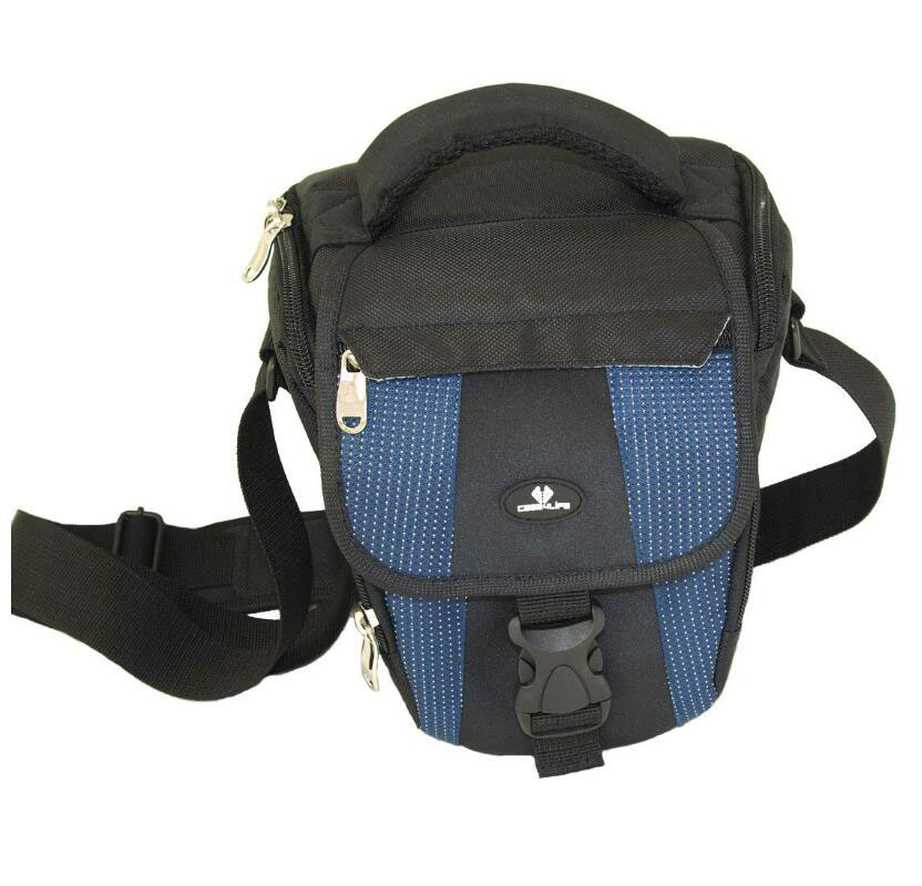 Black/Blue DSLR/SLR Camera Case Holster Bag for Camera