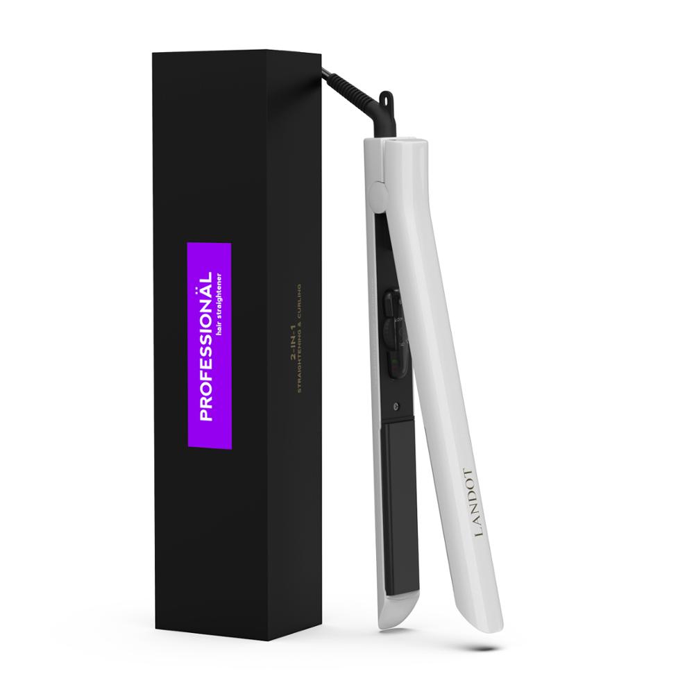 LED дисплей выпрямитель для волос и бигуди 2 в 1 Ulelay выпрямитель Керамика flat iron волос