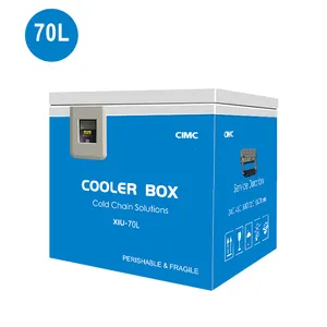 70L Medicine Cooler Box Drug Vaccine Cold Chain Transport Container Temperature Control Minus15- Minus 25 Degrees Celsius