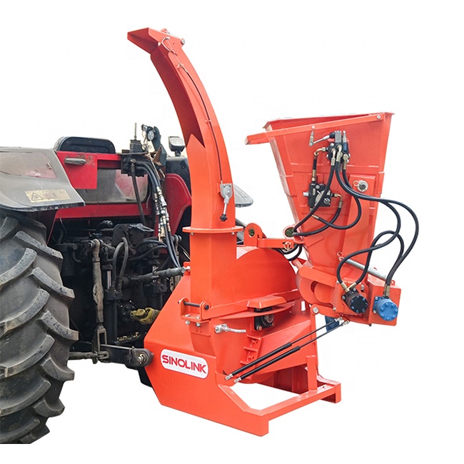 Sinolink hot selling pto wood chipper shredder for farm and home use with CE certificate