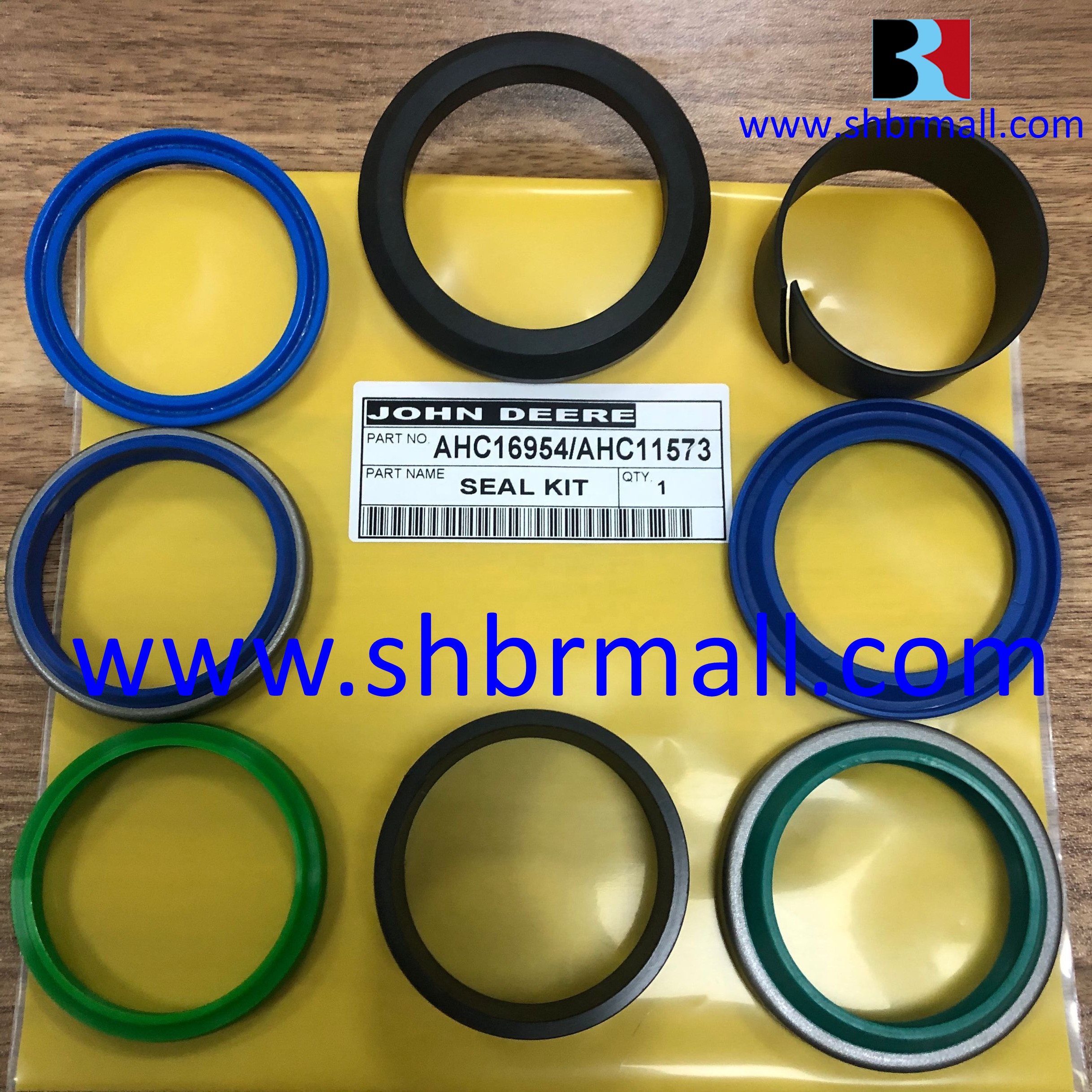 Наборы уплотнений AHC16954 + AHC11573 для экскаватора-погрузчика John Deere