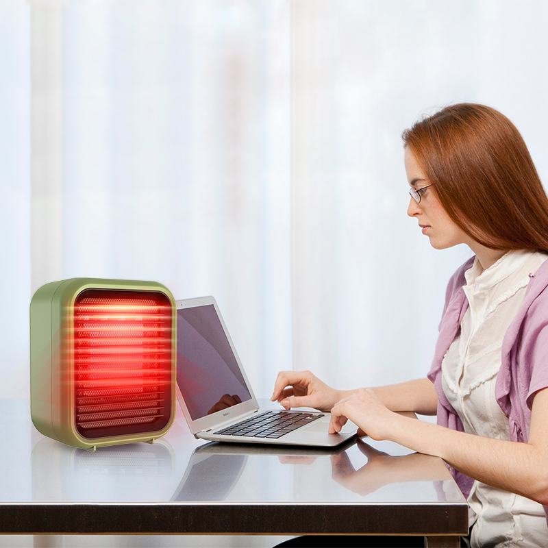 Mini Quiet Fast Portable Electric Space Heater with Tadjustable thermostat electric fan heater for home use