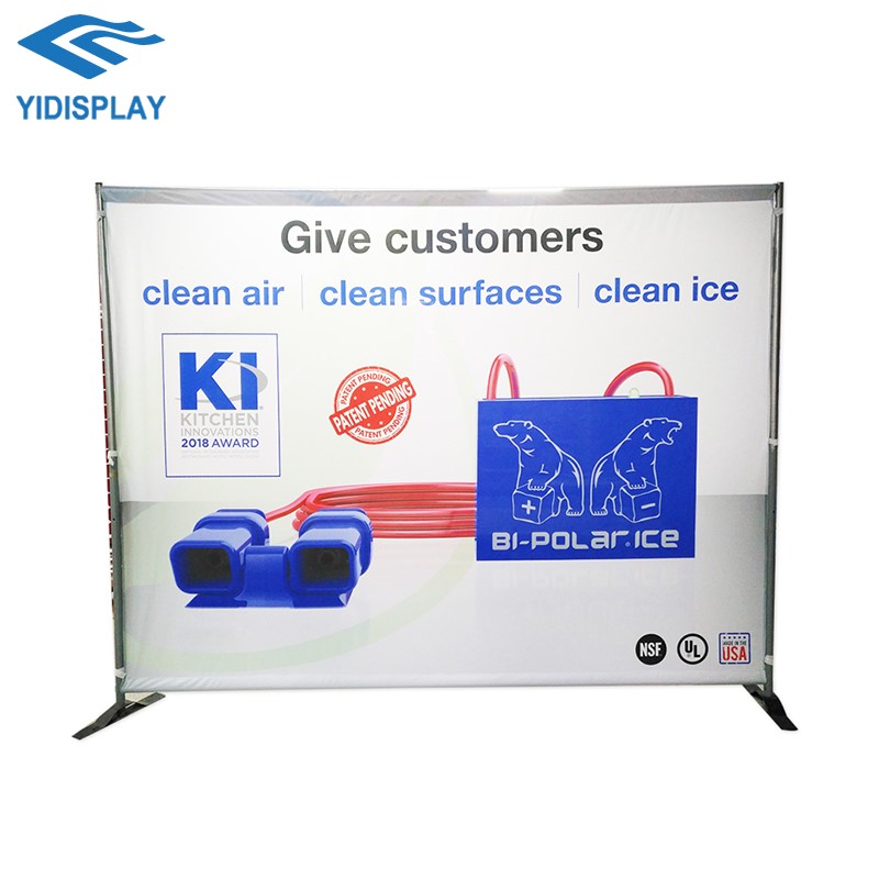 Wholesale Custom Outdoor Indoor Portable Aluminum Roll Up Banner Display Stand Advertising Retractable Banner Stand