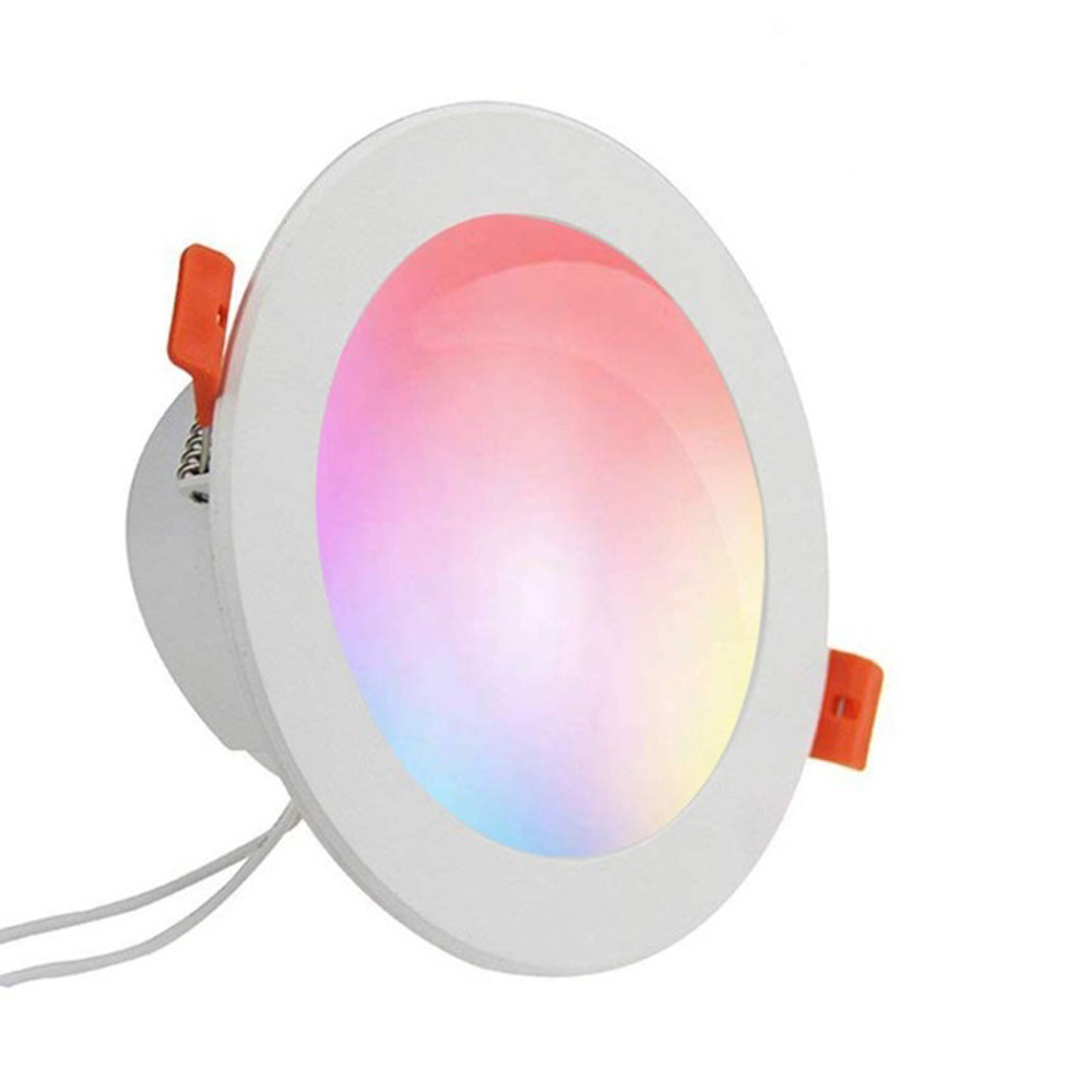 Умный светодиодный светильник с Wi-Fi, потолочная лампа с RGB подсветкой, совместима с Alexa и Google Assistant, умный светильник с Wi-Fi