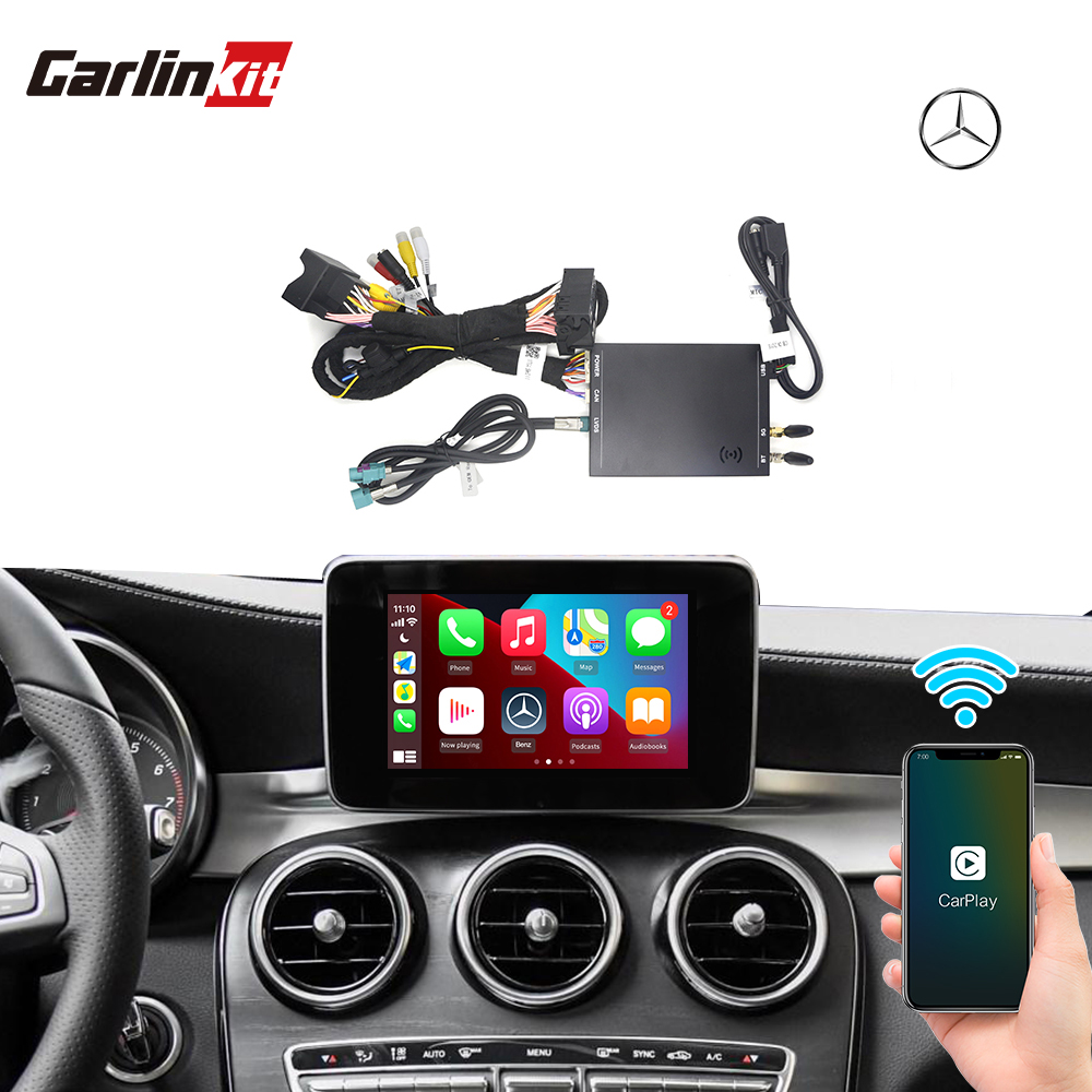Мультимедийный carplay видеоинтерфейс Android авто Apple Carplay для Mercedes W205 A/B/C/GLA/GLC 260/300 NTG 4,5 4,7 5,0