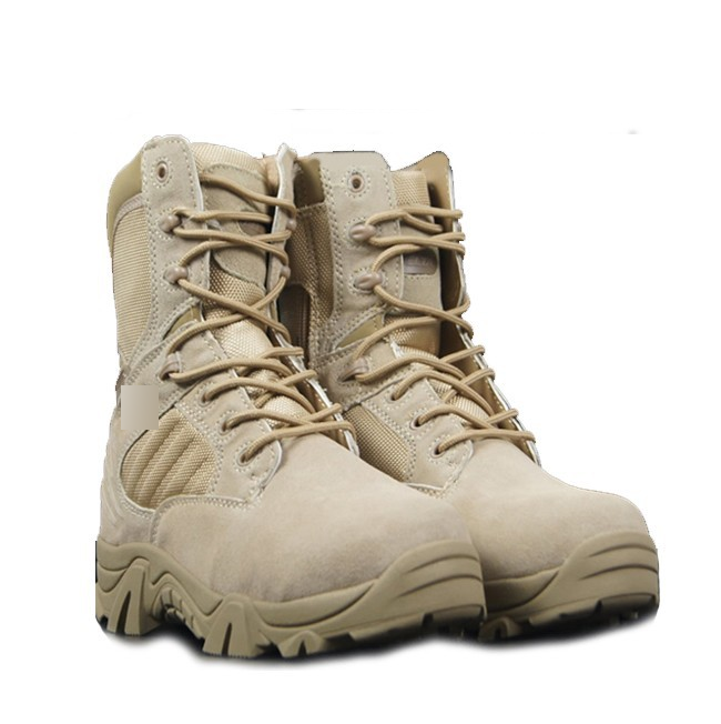 High-quality Fashion botas militares army boots tactical combat black Military boots for men