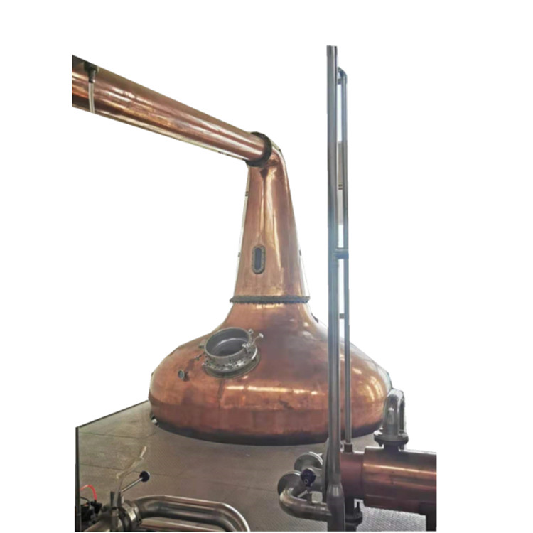 red copper apple brandy processing line