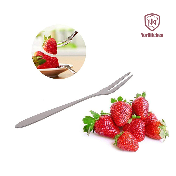Stainless Steel Fruit Fork Cocktail Fork Mini Salad Forks
