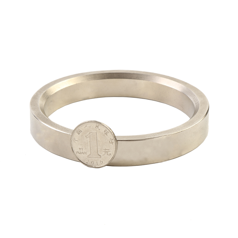 Professional Large Size Ring Shape Strongest Customized Permanent Rare Earth Magnet With Ni Coating