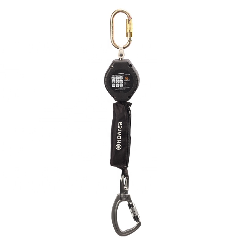 Webbing retractable fall arrester for fall protection working at height