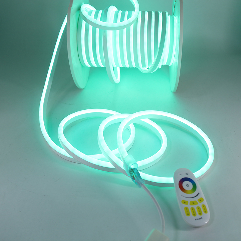 Гибкий неоновый светодиод для домашнего использования 2,4G RF zone control 110V 220V RGB