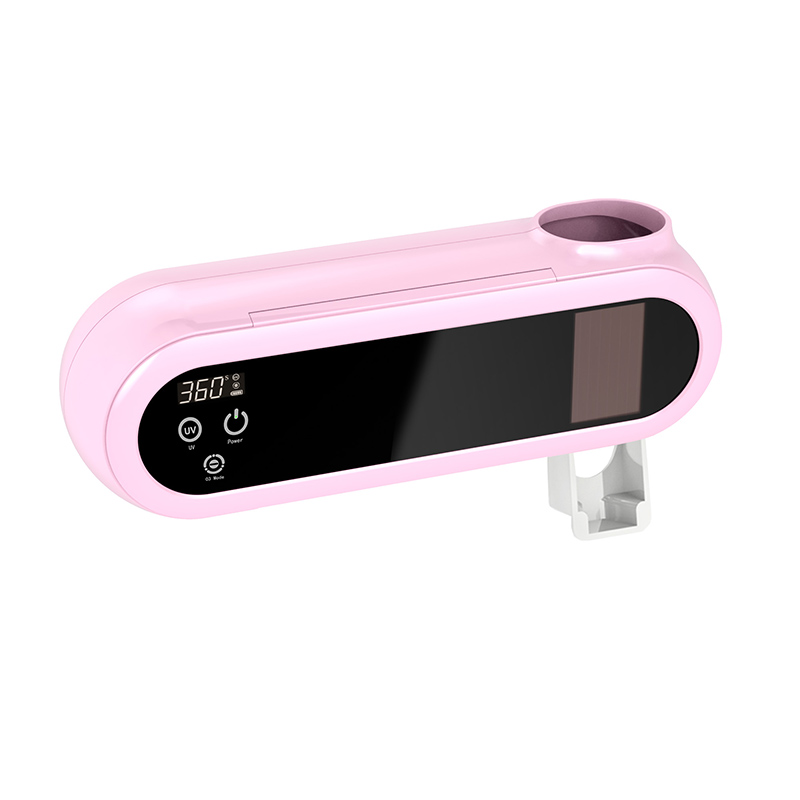 Factory Price Portable Solar Charging Toothbrush Holder With LED Touch Screen Switch