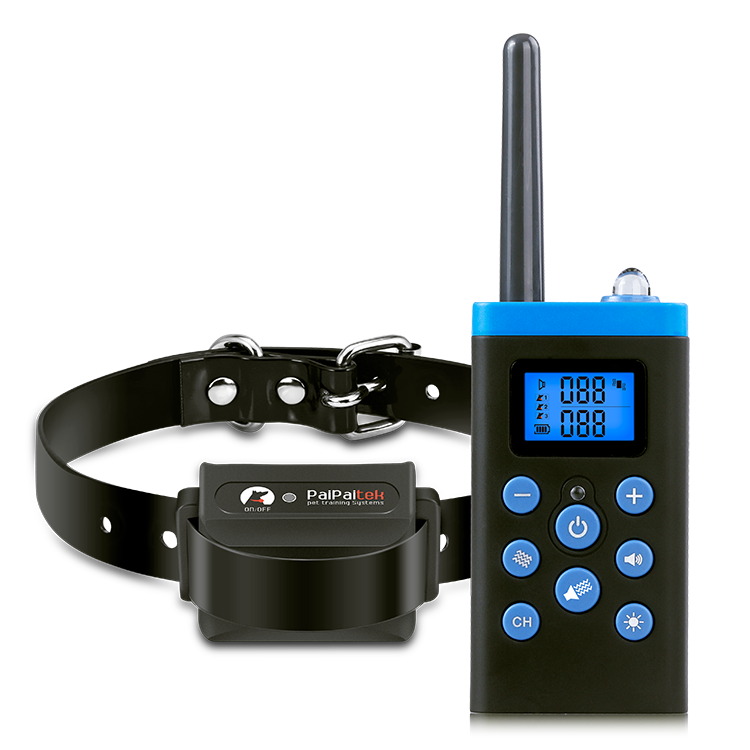Amazon Supply Safe Waterproof Vibration Remote Control 1000m Rechargeable Dog Training Shock Collar