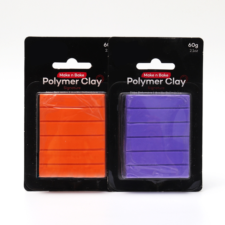 60g Hot Sale Non-toxic China Educational Handmade Professional Polymer clay