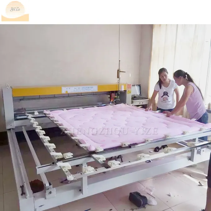 Китайская швейная машина для вышивки матрасов, одеял, одеял, промышленная компьютеризированная Многоуровневая одноигольная стеганая машина