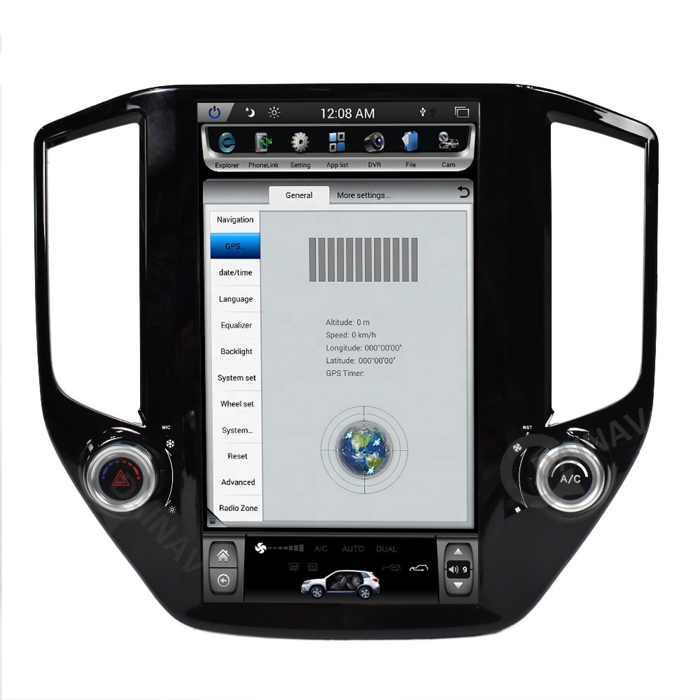 CHANGAN CS95 14 дюймов авто GPS навигации вертикальный экран мультимедийный dvd-плеер Part No.PCY-S401-DN01A