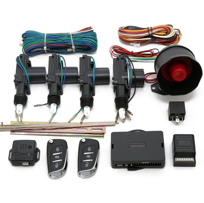 12V Central door lock universal remote control automatic anti theft alarm lock for Electrical Car Automobile Motor vehicle