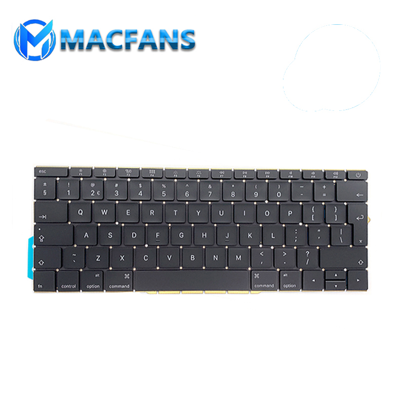 Новая Оригинальная клавиатура A1706/A1708 с английской раскладкой для MacBook Pro Retina 15 дюймов, клавиатура A1707 с подсветкой 2016 2017