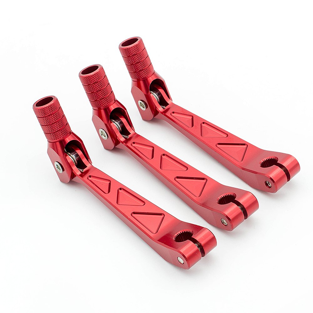 CRF150R CRF150F CRF230F CNC алюминиевый сплав, анодированный цвет, производительность, задние тормозные колышки, запасные части