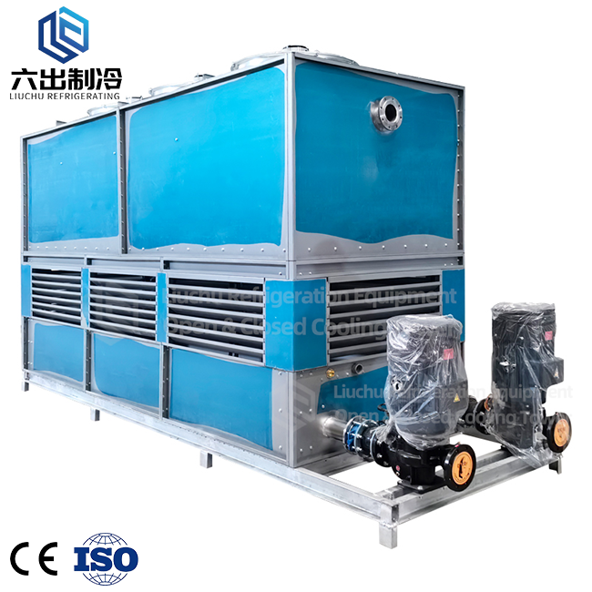 Energy-saving And Efficient Magnesium Aluminum Zinc Plated Stable Operation Open cooling tower For Power Plant