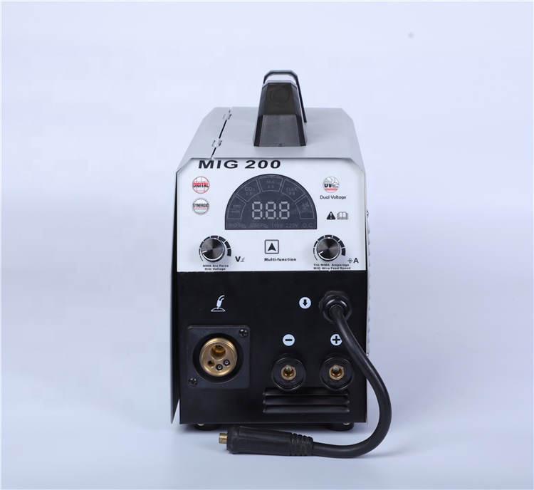 Портативный IGBT MIG 200AMP компактный инверторный Сварочный аппарат 4 в 1