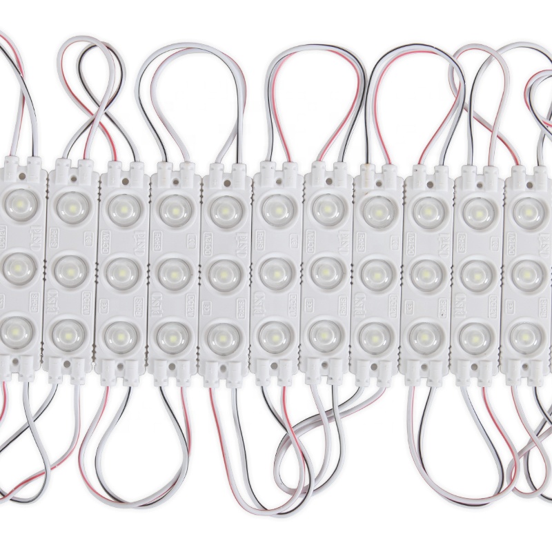 5 Years Warranty DC 12V 1.5W 160 degree 3 Chip led lens 3030 SMD LED Modules Waterproof IP65 For LED Sign Board
