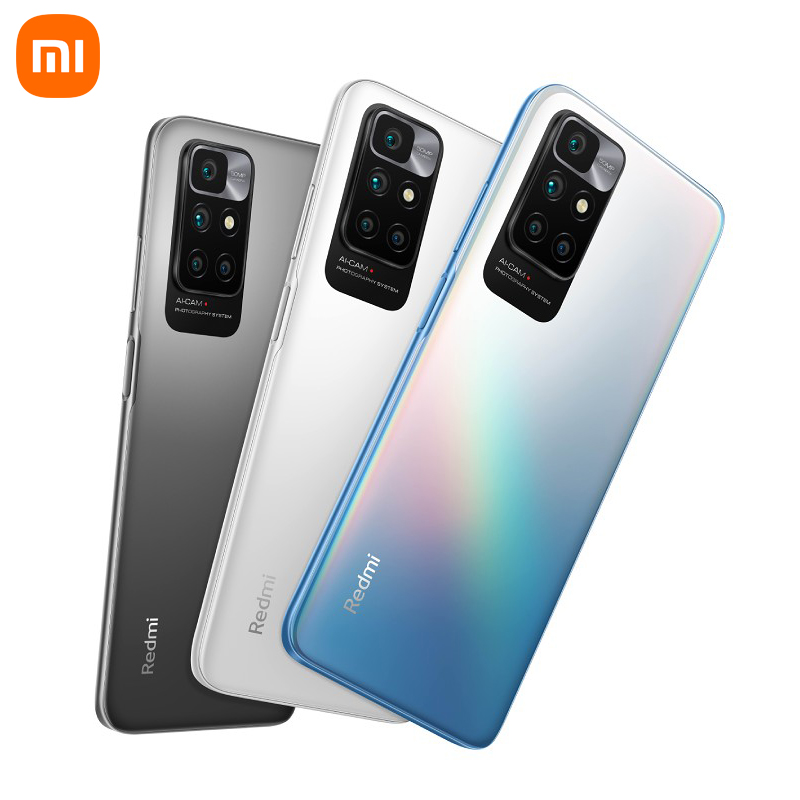 Оригинальные мобильные телефоны Xiaomi Redmi 10, 50 МП, четыре AI-камеры, 90 Гц FHD дисплей, Восьмиядерный MediaTek Helio G88, сотовые телефоны Redmi 10