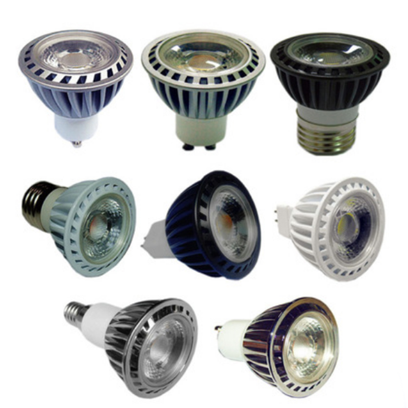 GU5.3 Gu10 Aluminum Led Spotlight 5w Recessed Ceiling Spotlight MR16 LED Dimmable Bulbup Led lighting fixture