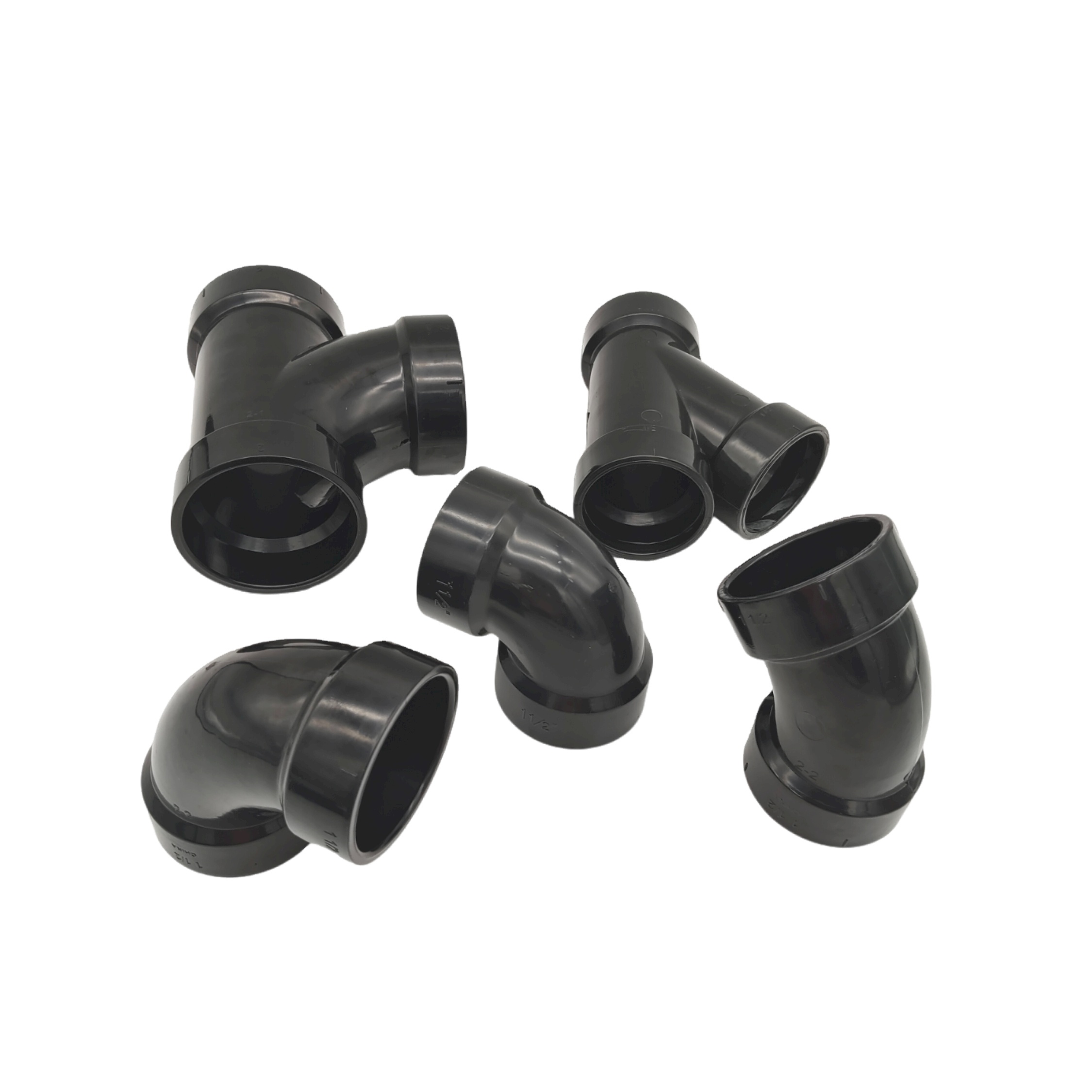 Sanitary Fittings Building Materials ABS Plastic,Bathroom Schedule 40  ABS Fittings For DWV,Drain,Waste Pipe Fittings