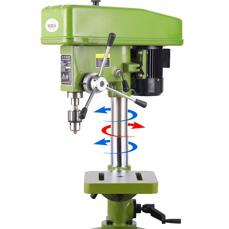 680W Gear Micro Bench Drill Household High Power Bench Drill Multifunctional Small Industrial Mini Speed Drilling Machine