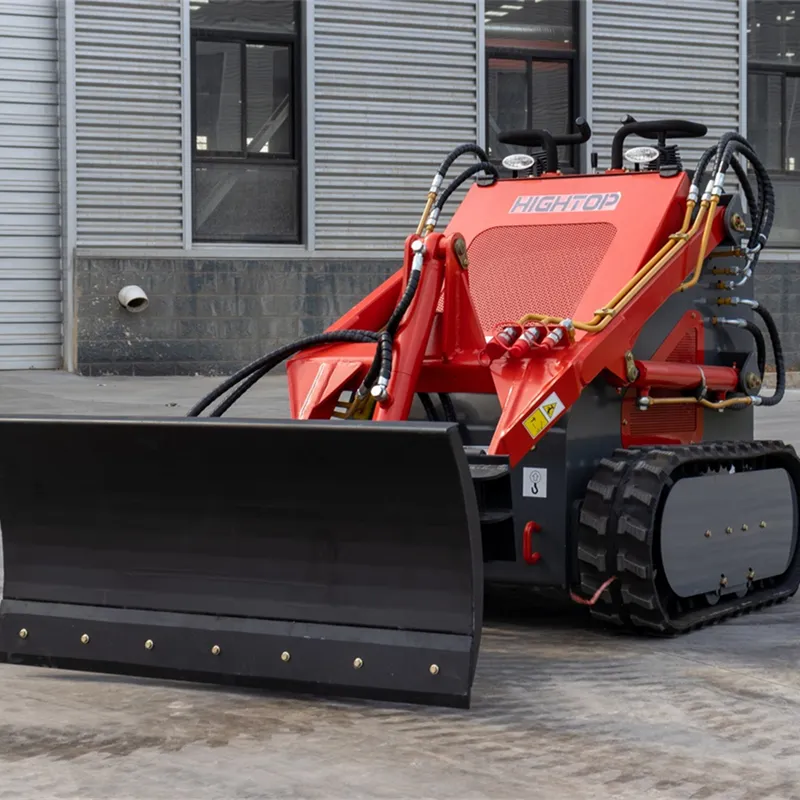 High Performance Mini Skid Steer Loader with Attachment