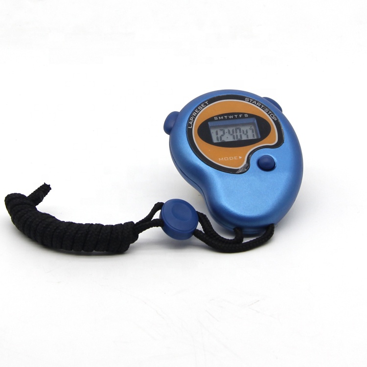 Professional Digital Timer Chronograph 2 laps Stopwatch