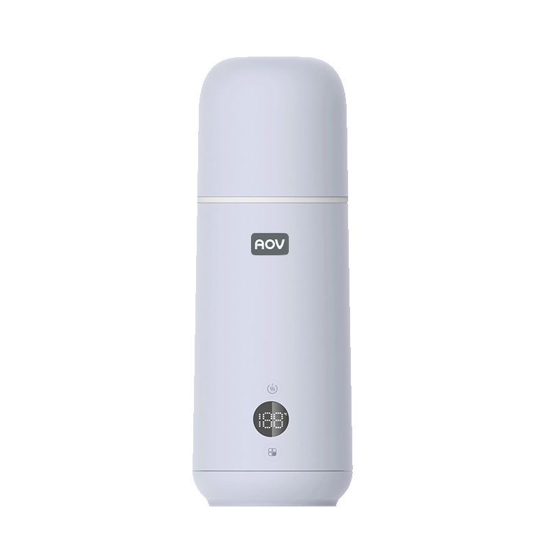 AOV Custom portable electric baby milk bottle warmer usb baby food makers bottle warmers multi-function travel bottle warmer