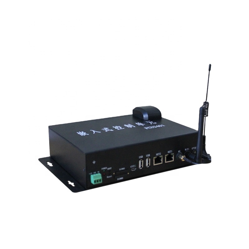 Безвентиляторный Встроенный промышленный компьютер, ПК с GPS и Beidou 2 LAN DI DO RS485 RS232 CAN TVIN