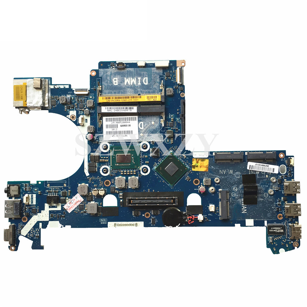 5CDR9 Laptop motherboard For Dell E6230 mainboard CN-05CDR9 LA-7731P i5-3320M processor onboard full tested