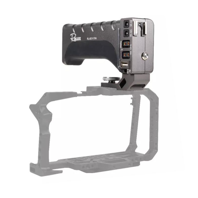 ROLUX RL-BD1170N батарея Girp Топ Ручка для Bmpcc 4K 6K экшн-камера клетка блок питания ручка батареи Girp
