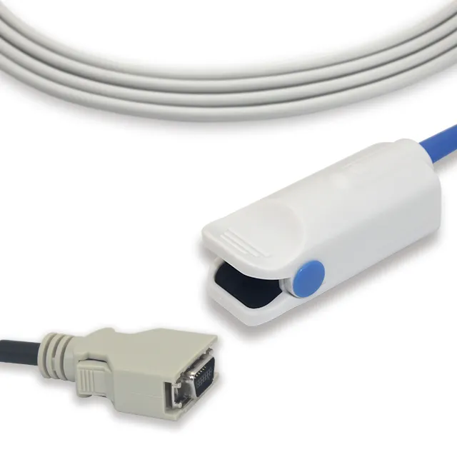 DB9 14 PIN совместимый Колин (Masim tech) многоразовый палец клип Spo2 датчик 3 метра