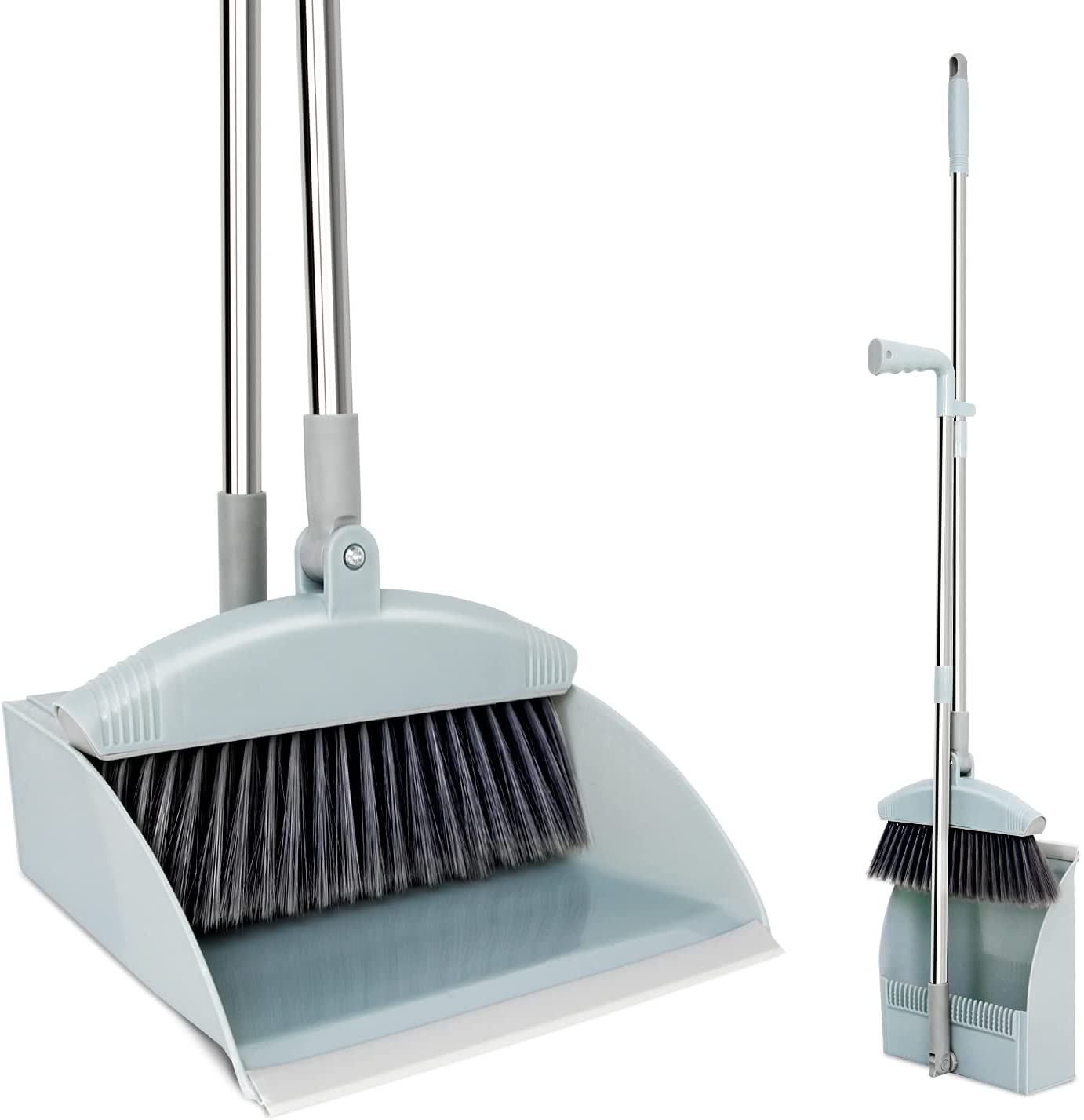 Newly developed plastic broom brush windproof dustpan and broom, suitable for indoor cleaning