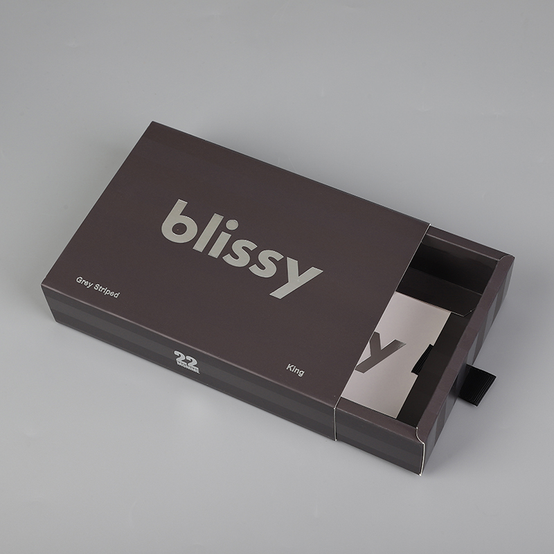 Wholesale Custom Free Design Rigid Drawer Sliding Box DIY Logo Printing Kraft Paper Packaging Box