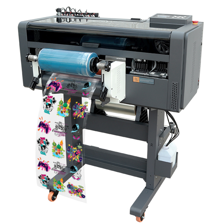2024 hot sale uv dtf print sticker printer 60cm 30cm a3 uv dtf sticker printer machine ab film uv ink printer