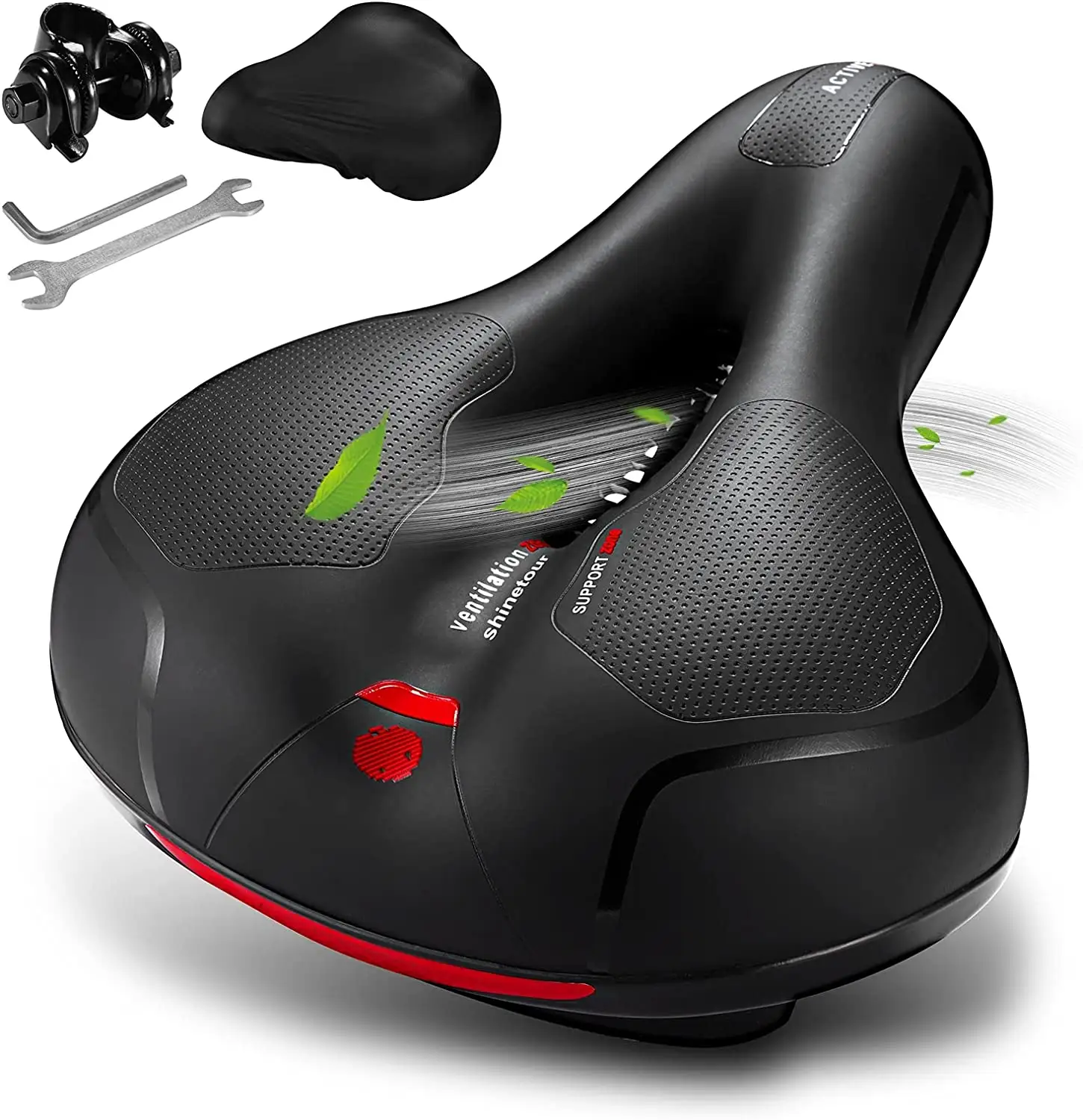 MLD High Quality Comfortable Sports Bike Seat Cover 3D Silicone Bike Seat Cover