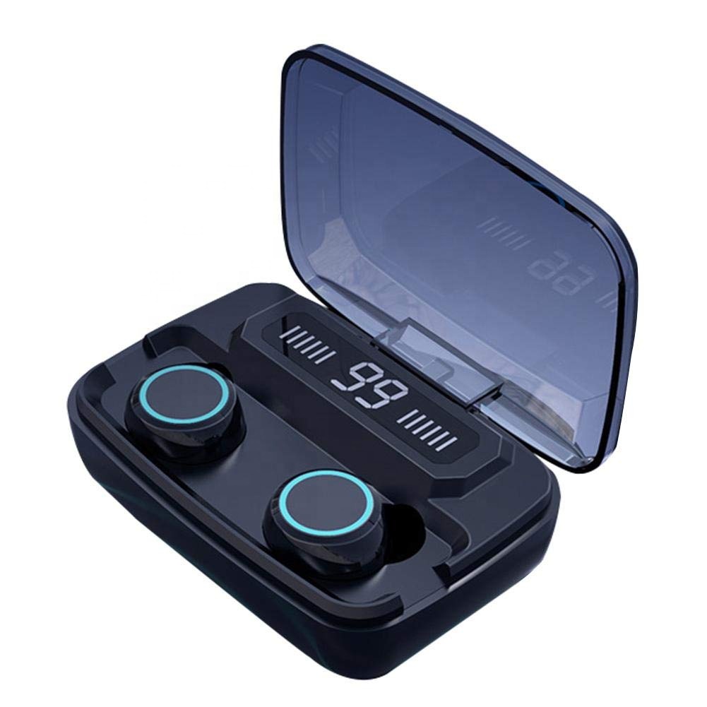 Оригинальные беспроводные наушники M11 TWS 5,0 In-ear беспроводные наушники HiFi IPX7 Водонепроницаемая гарнитура для спорта