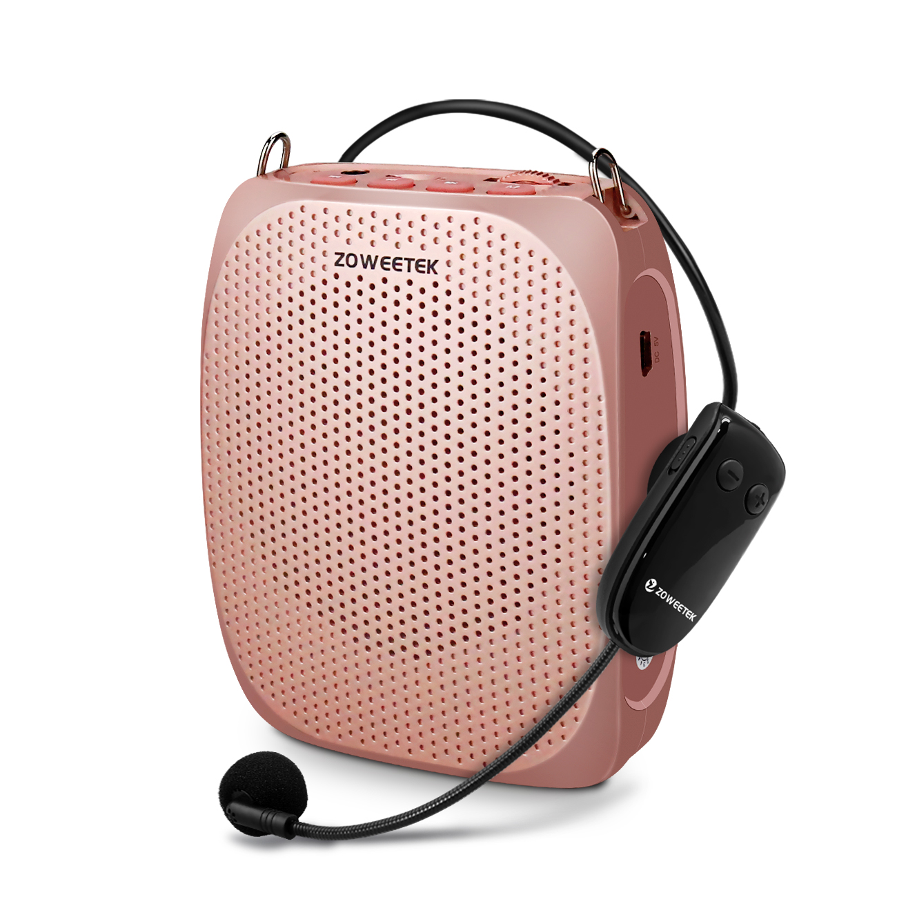 ZOWEETEK ZW-S615 10 Вт портативный персональный преподавания UHF Беспроводные средство громкоговорящей связи для учителей классе слова на открытом воздухе